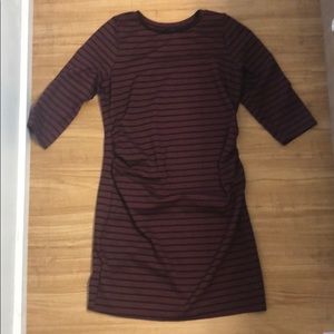 Long Sleeved Maternity Dress